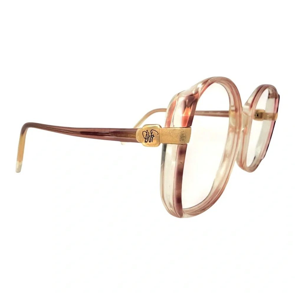 1980’s Diane Von Furstenberg Frames for Sunglasses or Eyeglasses, Made in France